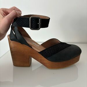 Free People Walk This Way Clog Sandals Size 38